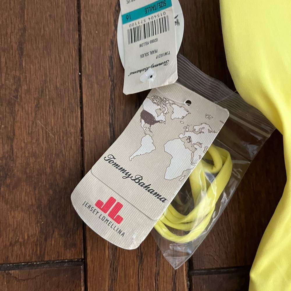 Tommy Bahama Vibrant Yellow Swimwear